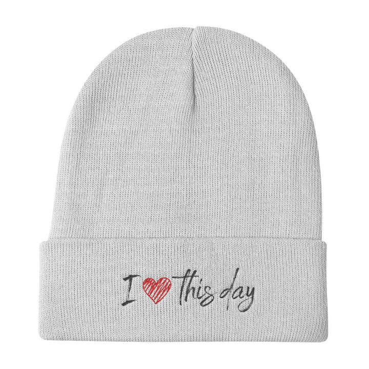 Knit Beanie (I Love This Day)