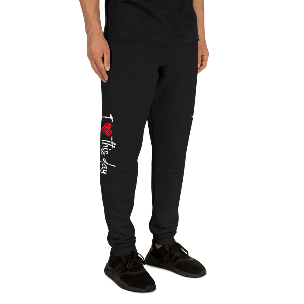 Unisex Joggers (I love this day)