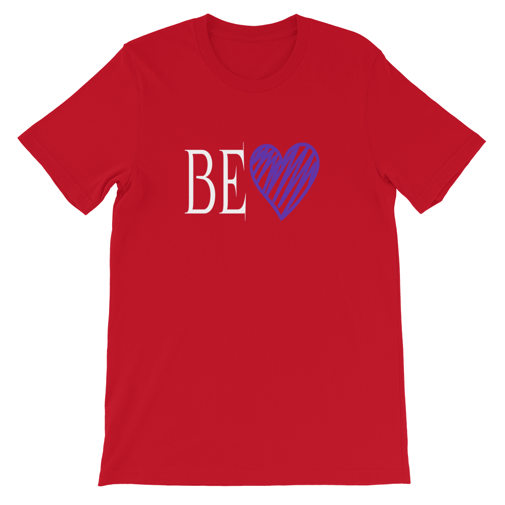 Short-Sleeve Unisex T-Shirt (BE/purple heart)