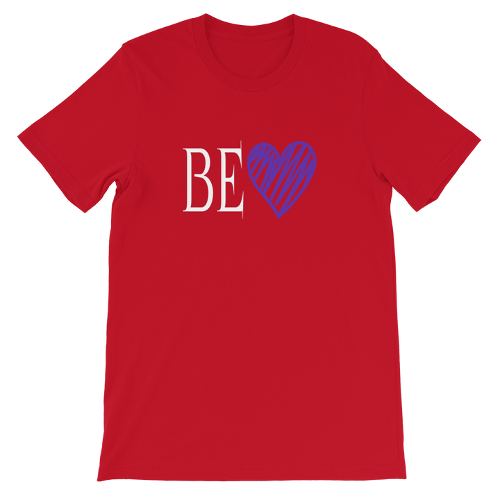 Short-Sleeve Unisex T-Shirt (BE/purple heart)