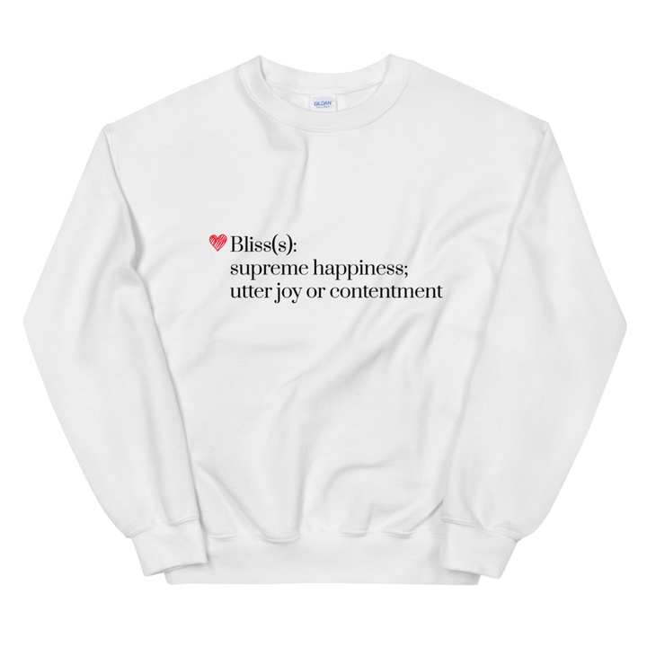 Unisex Heavy Blend Crewneck Sweatshirt (Blisss Definition)
