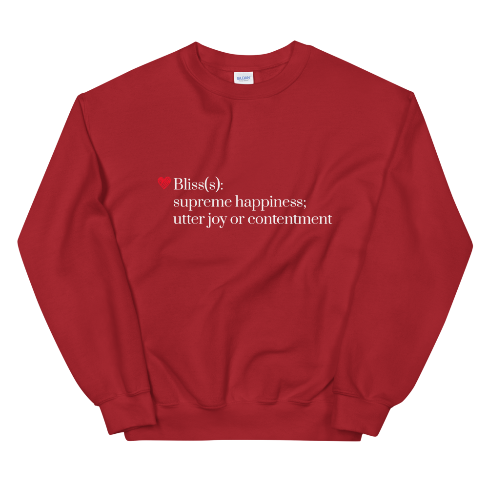 Unisex Heavy Blend Crewneck Sweatshirt (Blisss Definition)