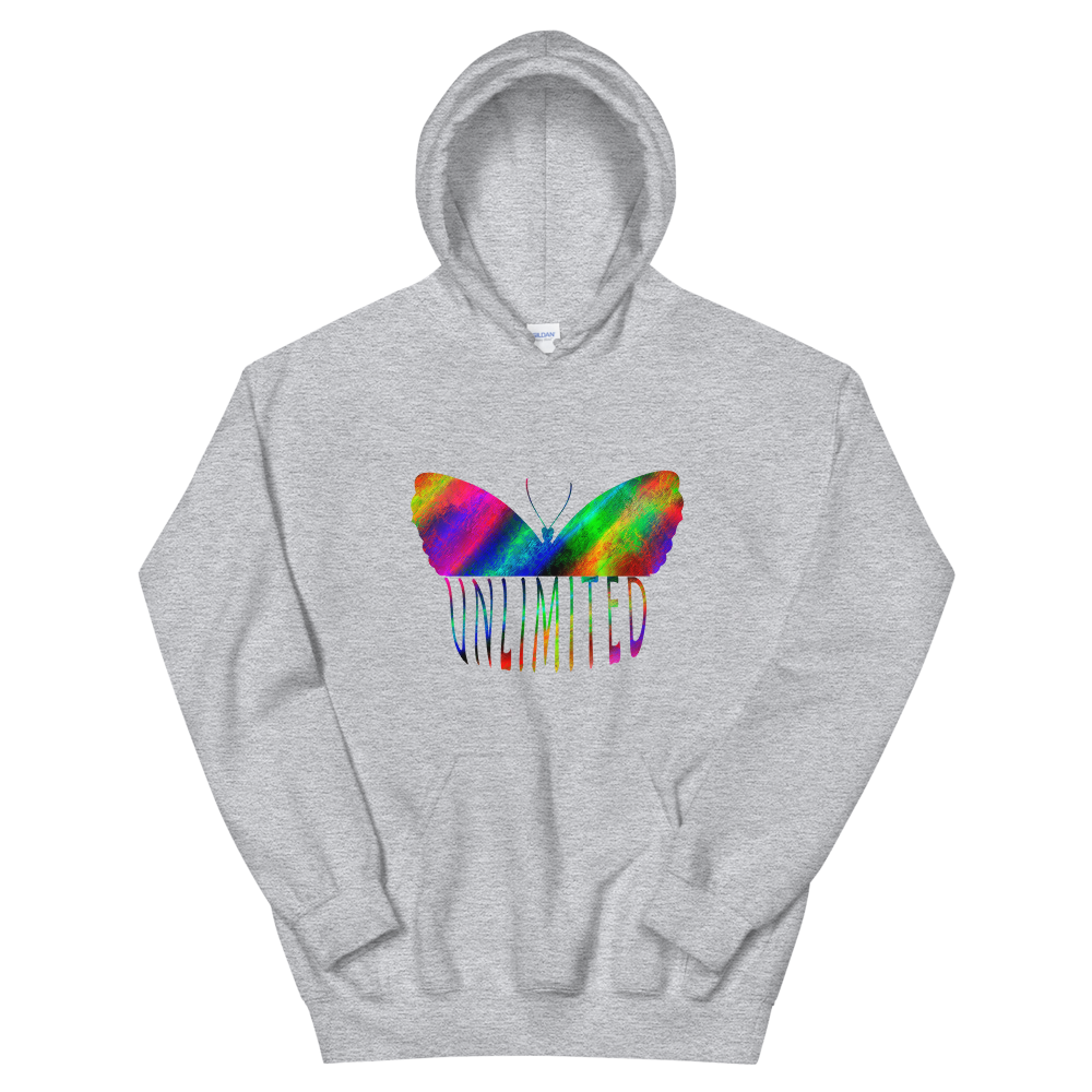 Hooded Sweatshirt (Unlimited - butterfly)