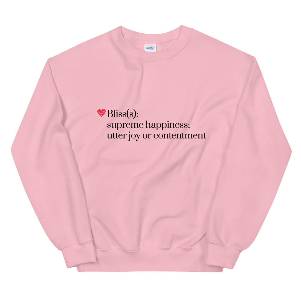 Unisex Heavy Blend Crewneck Sweatshirt (Blisss Definition)