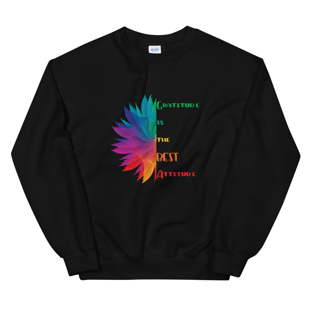 Unisex Heavy Blend Crewneck Sweatshirt (Gratitude is the BEST Attitude)