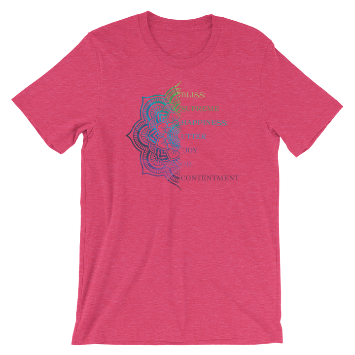 Short-Sleeve Unisex T-Shirt (Bliss - variegated mandala)