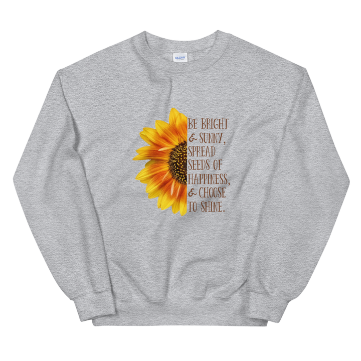 Unisex Heavy Blend Crewneck Sweatshirt (Be Bright and Sunny...)