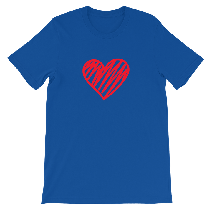 Short-Sleeve Unisex T-Shirt (Heart)