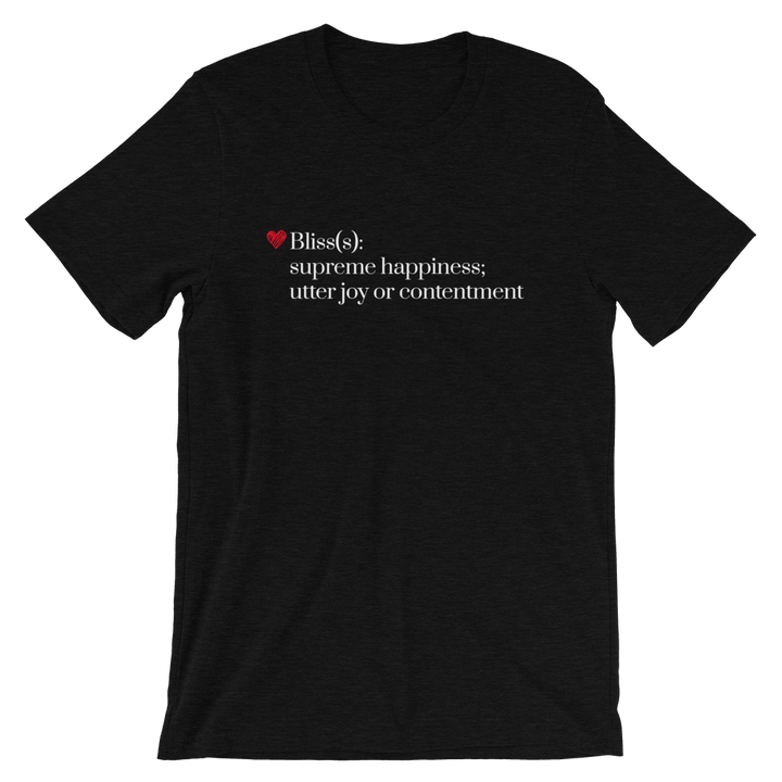 Short-Sleeve Unisex T-Shirt (Blisss Definition)