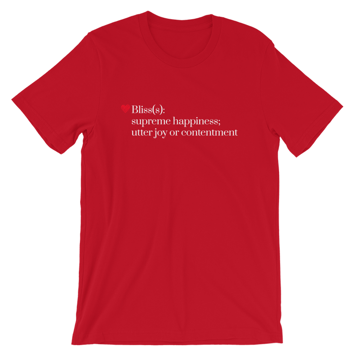 Short-Sleeve Unisex T-Shirt (Blisss Definition)