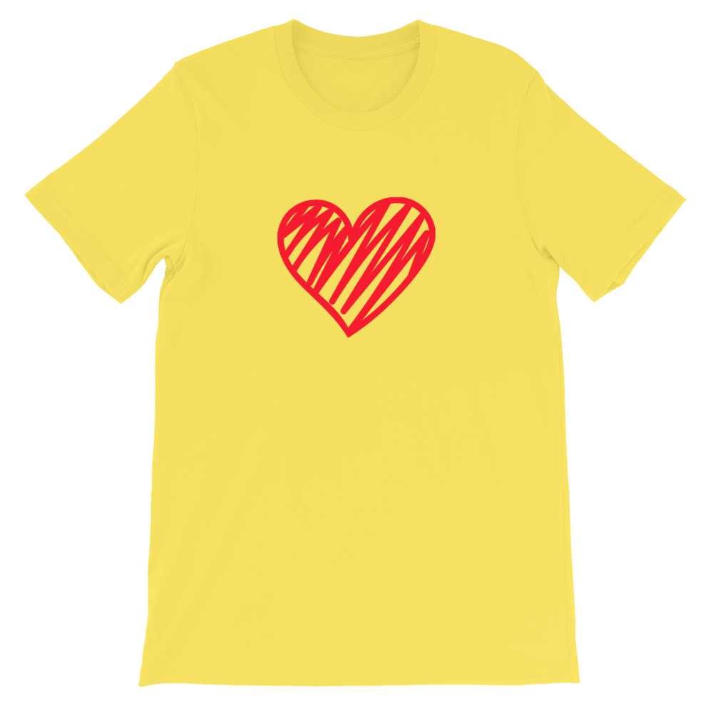 Short-Sleeve Unisex T-Shirt (Heart)