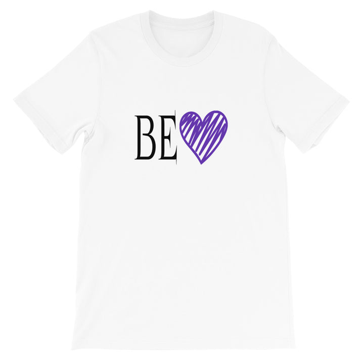 Short-Sleeve Unisex T-Shirt (BE/purple heart)