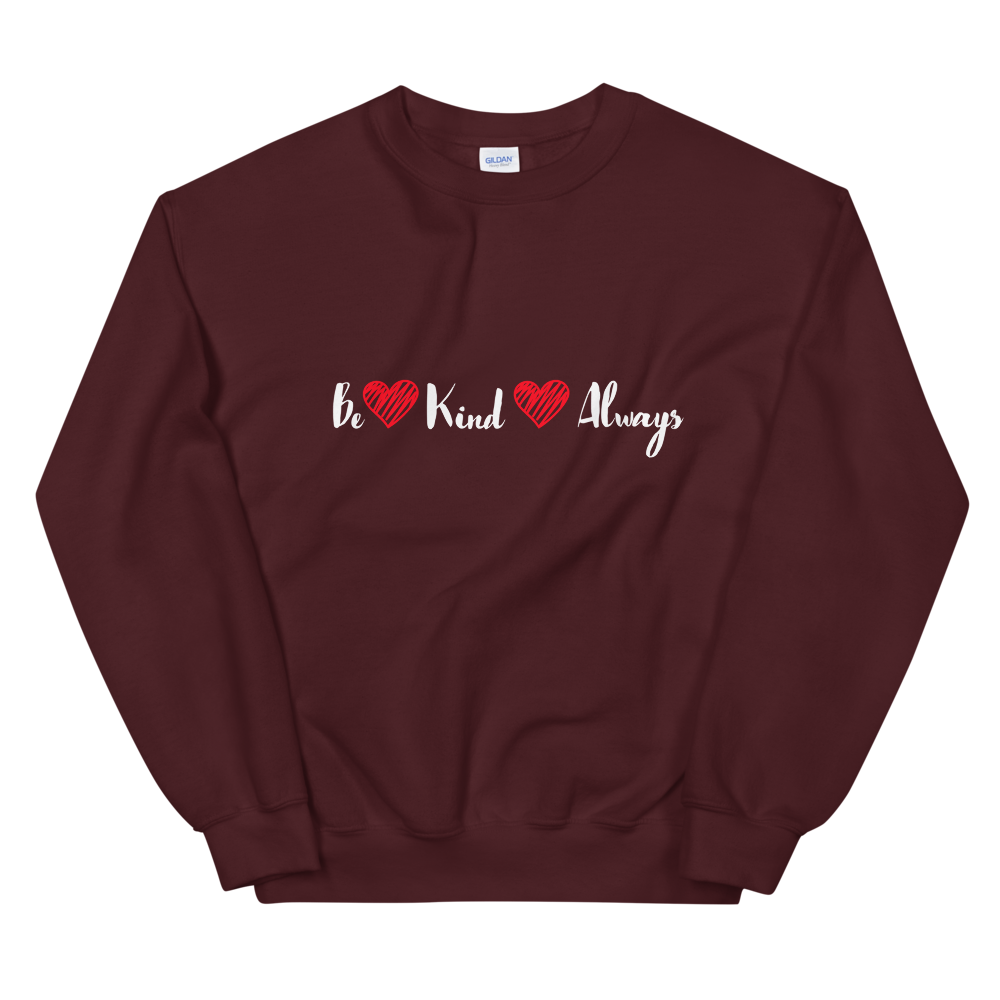 Unisex Heavy Blend Crewneck Sweatshirt (Be Kind Always)