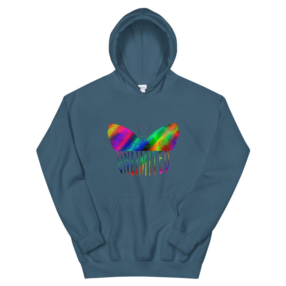 Hooded Sweatshirt (Unlimited - butterfly)