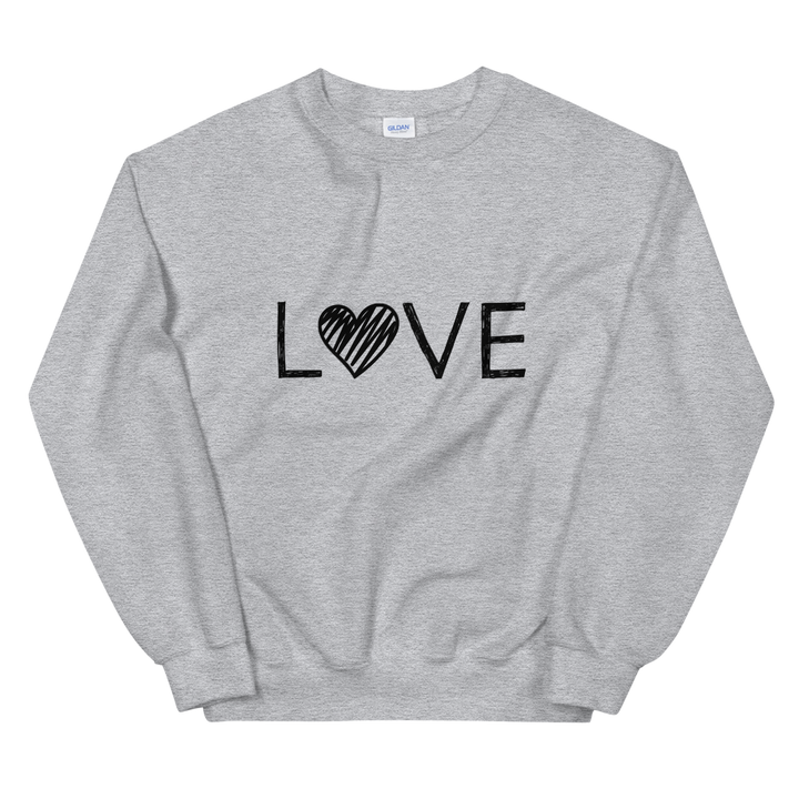 Unisex Heavy Blend Crewneck Sweatshirt (LOVE)