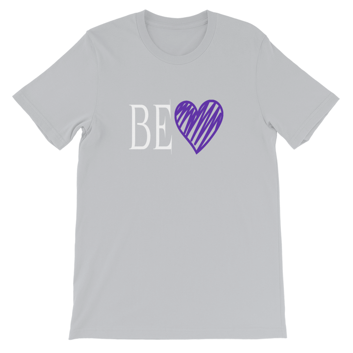 Short-Sleeve Unisex T-Shirt (BE/purple heart)