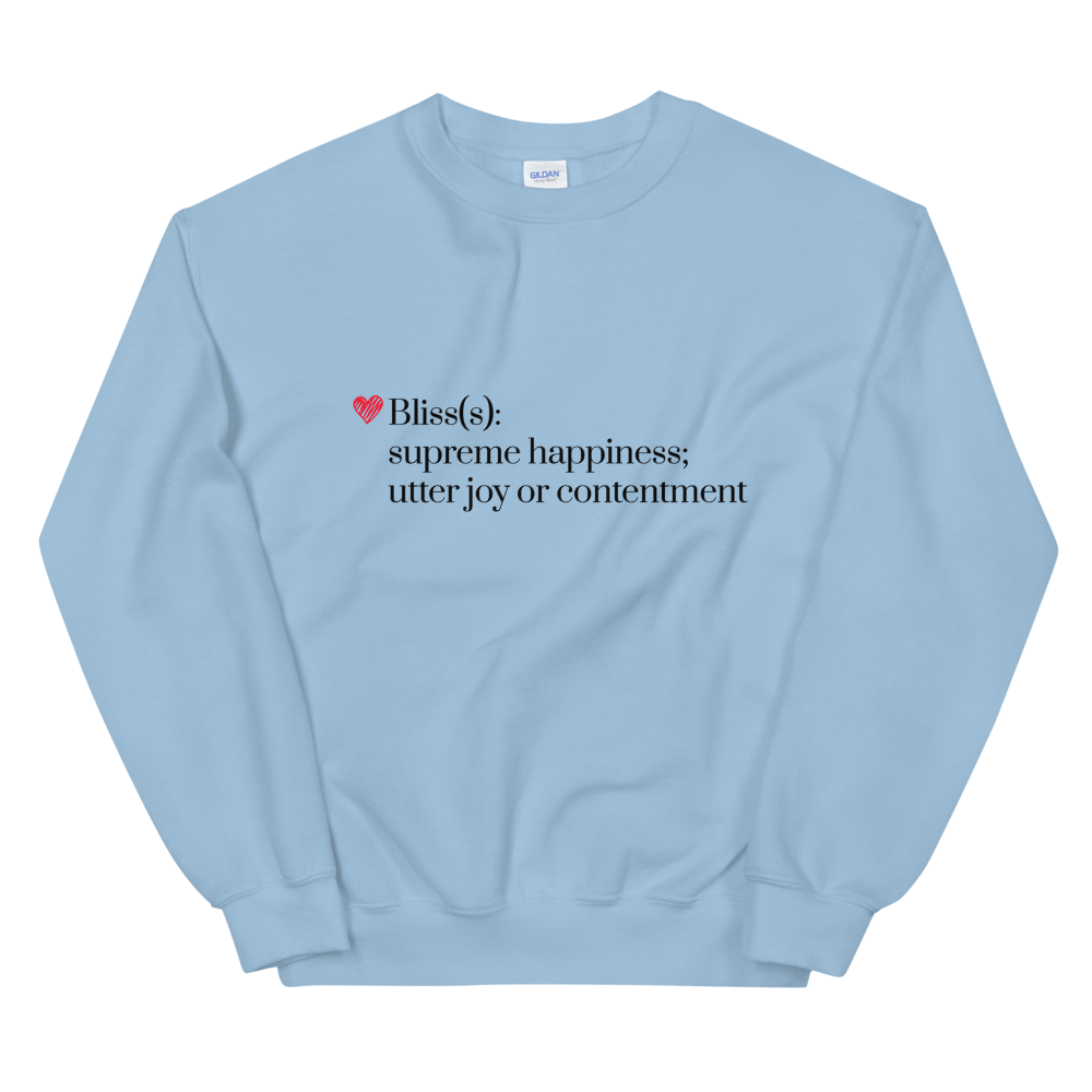 Unisex Heavy Blend Crewneck Sweatshirt (Blisss Definition)