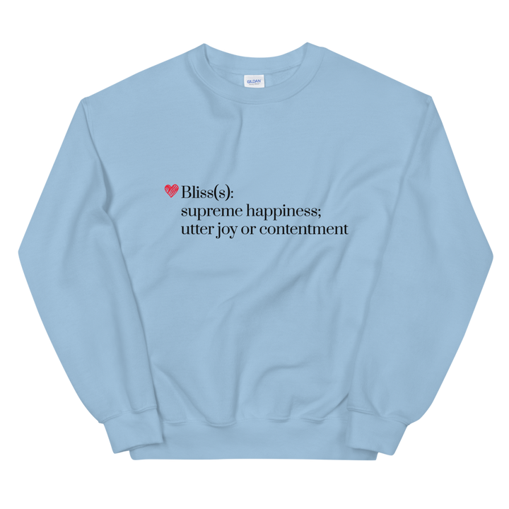 Unisex Heavy Blend Crewneck Sweatshirt (Blisss Definition)
