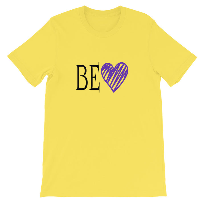 Short-Sleeve Unisex T-Shirt (BE/purple heart)