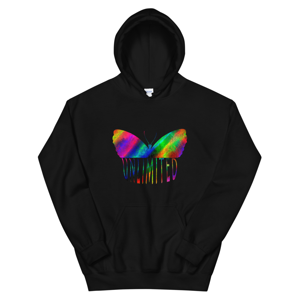Hooded Sweatshirt (Unlimited - butterfly)