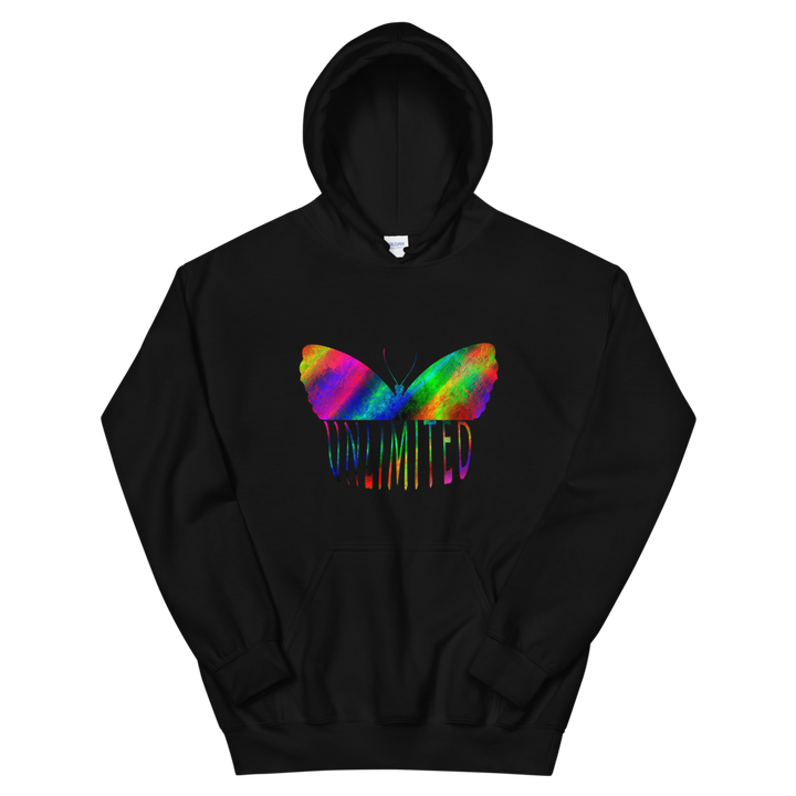 Hooded Sweatshirt (Unlimited - butterfly)