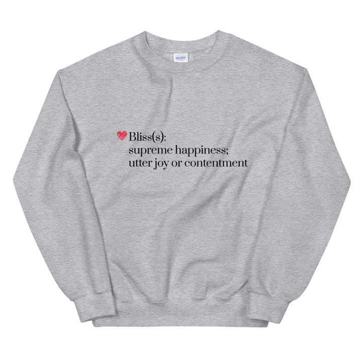Unisex Heavy Blend Crewneck Sweatshirt (Blisss Definition)