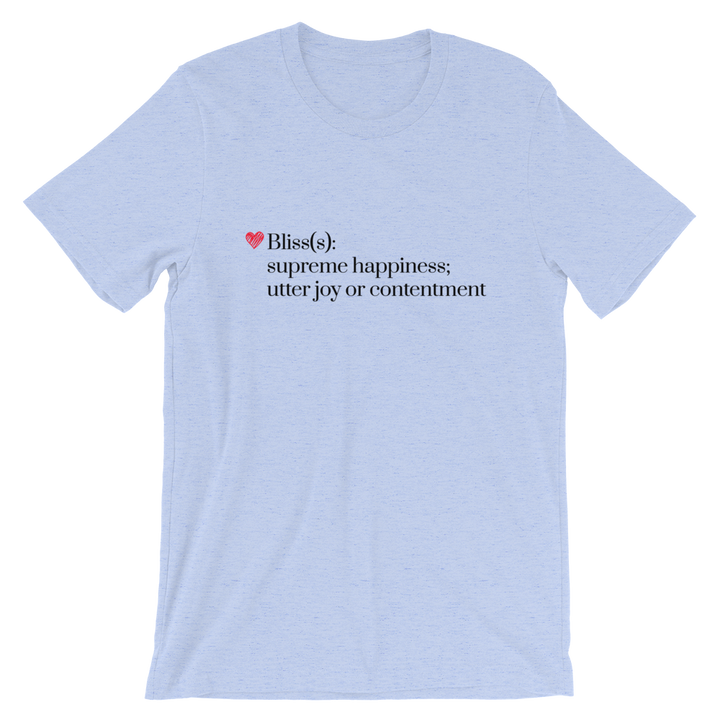 Short-Sleeve Unisex T-Shirt (Blisss Definition)