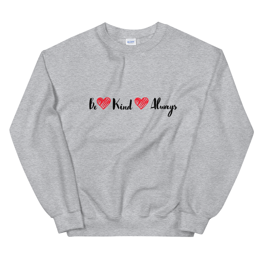 Unisex Heavy Blend Crewneck Sweatshirt (Be Kind Always)