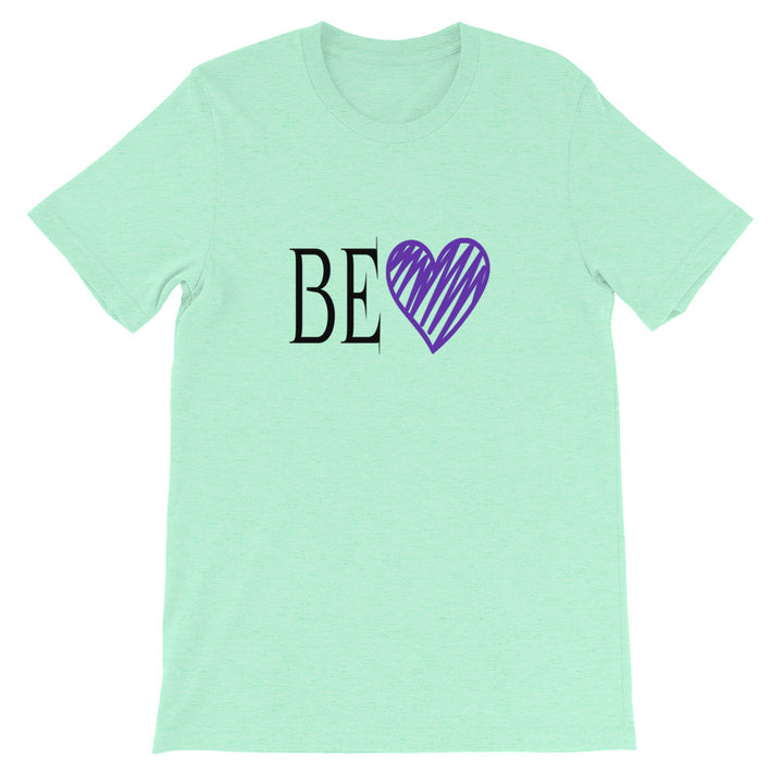 Short-Sleeve Unisex T-Shirt (BE/purple heart)
