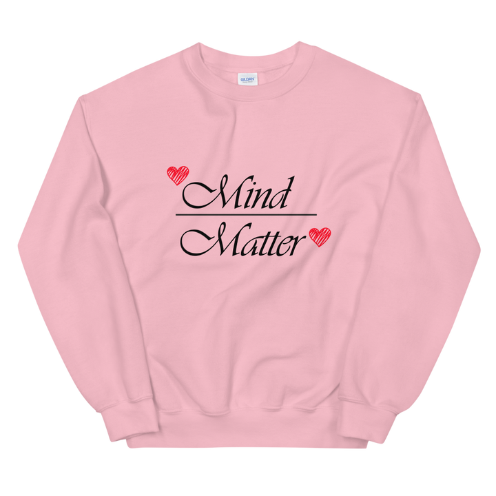 Unisex Heavy Blend Crewneck Sweatshirt (Mind over Matter)