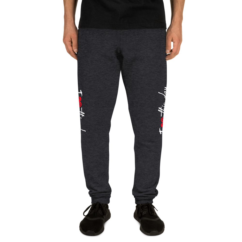 Unisex Joggers (I love this day)