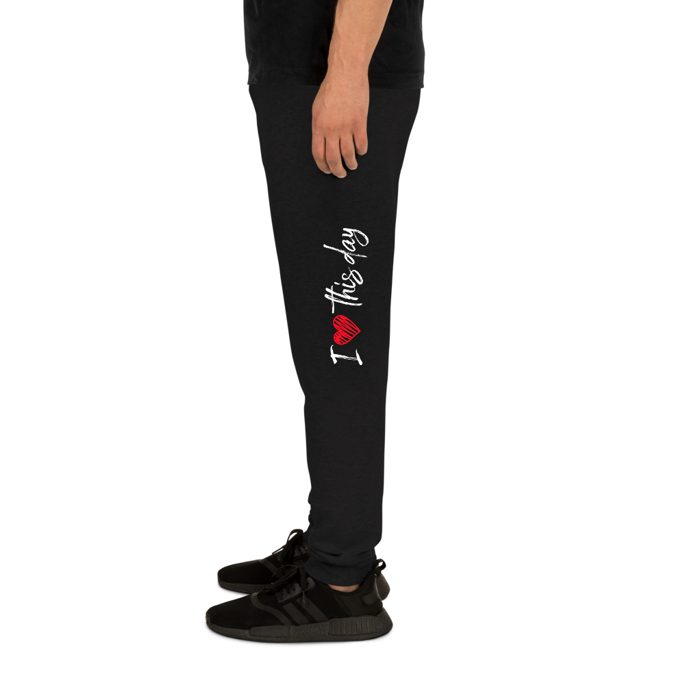 Unisex Joggers (I love this day)