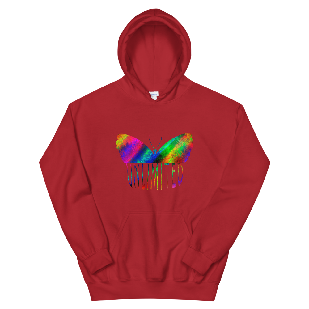 Hooded Sweatshirt (Unlimited - butterfly)