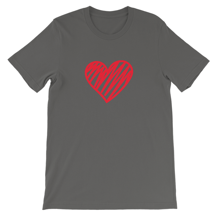 Short-Sleeve Unisex T-Shirt (Heart)