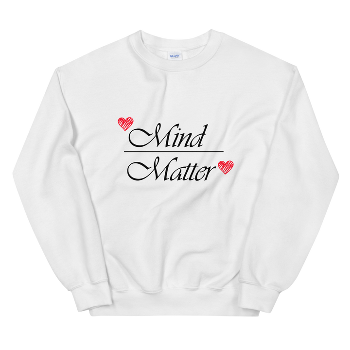 Unisex Heavy Blend Crewneck Sweatshirt (Mind over Matter)