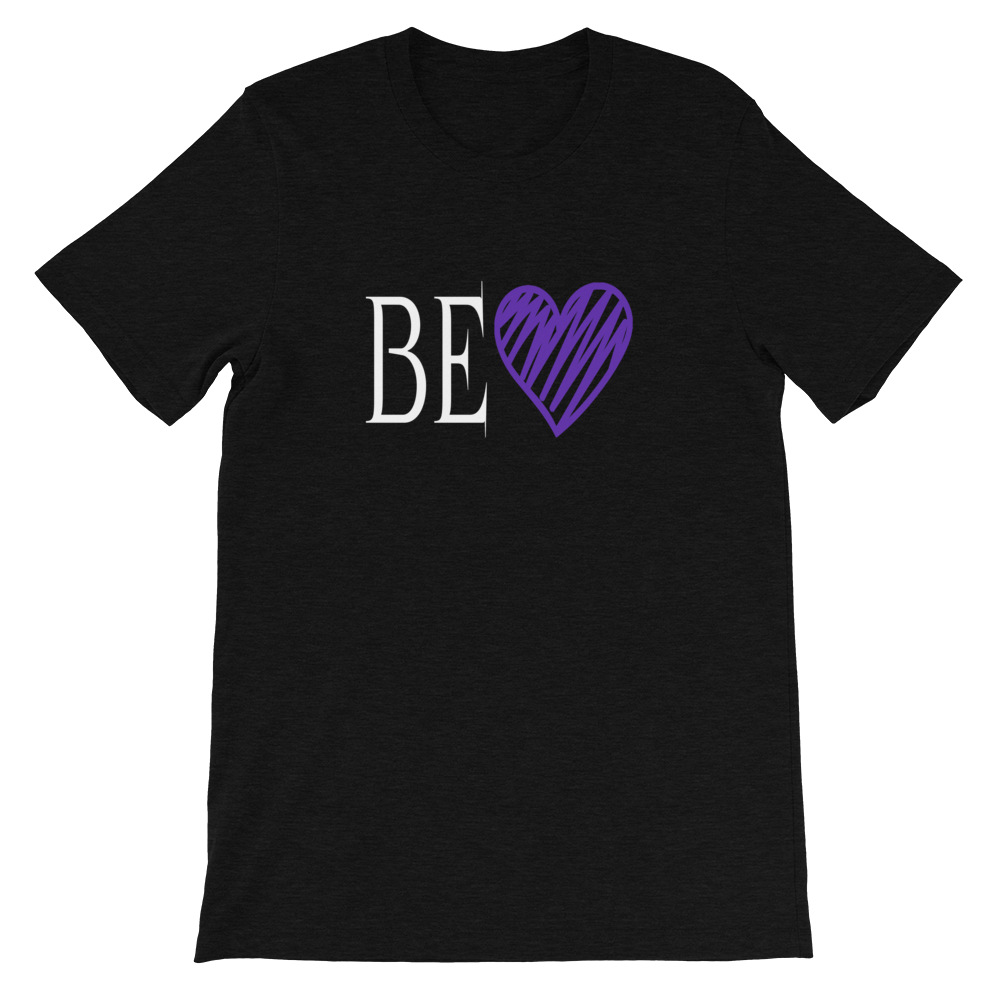 Short-Sleeve Unisex T-Shirt (BE/purple heart)