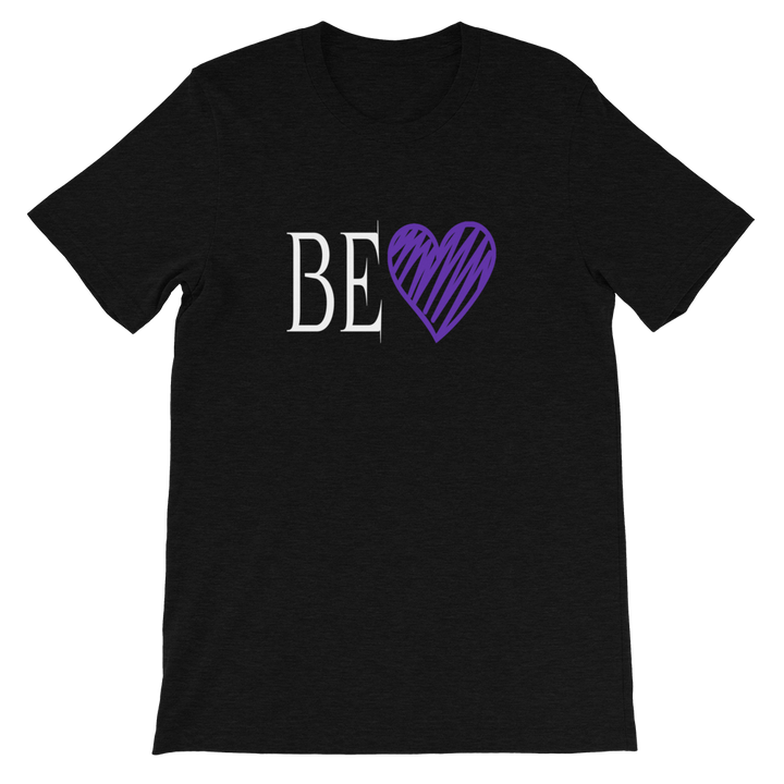Short-Sleeve Unisex T-Shirt (BE/purple heart)