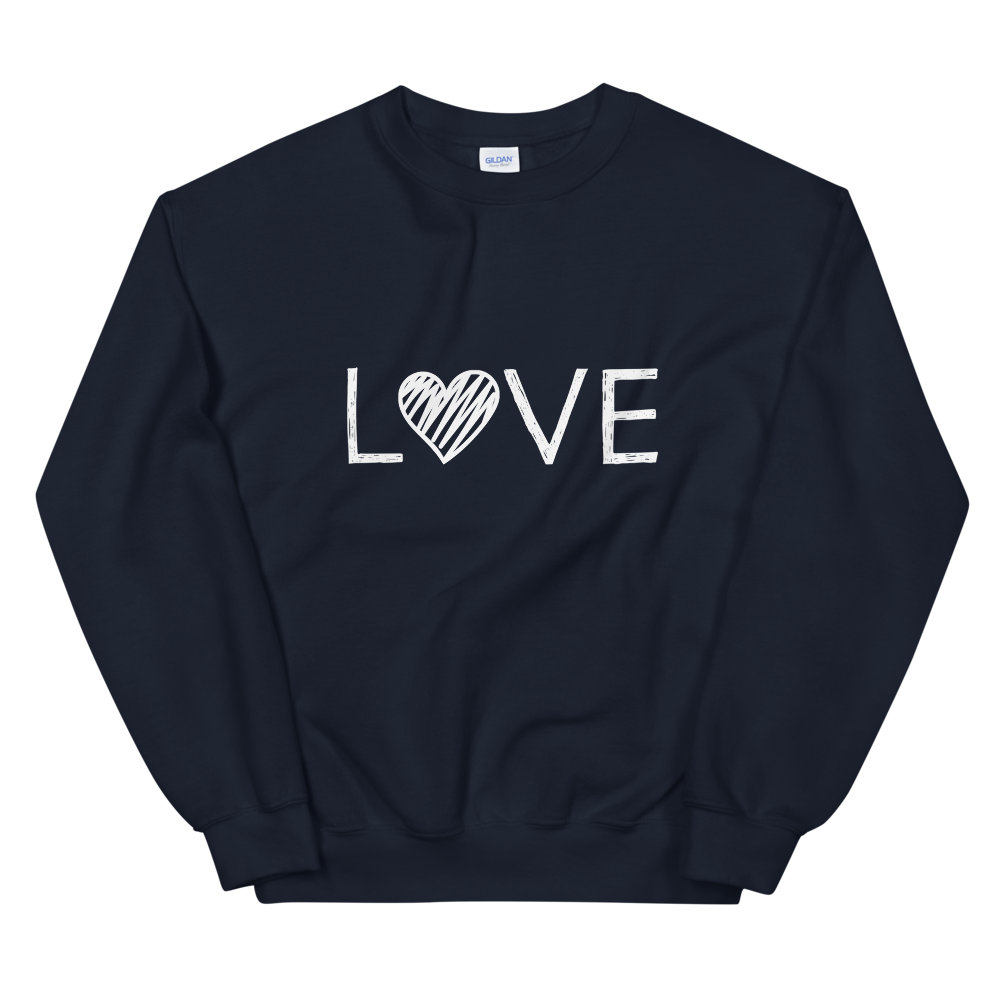 Unisex Heavy Blend Crewneck Sweatshirt (LOVE)